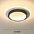 Luminária De Teto Plafon Led Moderna Lustre para Corredor Sala Quarto Cozinha QH1610 (24x24X5CM)