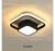 Luminária De Teto Plafon Led Moderna Lustre para Corredor Sala Quarto Cozinha QH1612 (24X24X6)