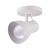 Luminária de Teto Spot de Sobrepor Direcionável Octa Plus Design Moderno Quarto Sala 1 lâmpada E27 Bivolt Branco