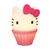 Luminária Infantil Hello Cake Usare Hello Kitty Cupcake Estilo Kawaii Rosa