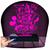 Luminária Led 3D Abajur  Turma do Mickey Minnie Pateta Rosa