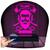 Luminária Led 3d  Barbearia BarberShop  Abajur Presente Criativo Decoração Rosa