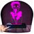 Luminária Led 3D Betty Boop Abajur 1 Presente Criativo Decoração Rosa