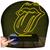 Luminária Led 3d  Rolling Stones Banda Rock  Abajur Amarelo