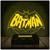Luminária Led Abajur  3D  Batman DC Heroi 4 Amarelo