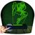 Luminária Led Abajur  3D  Homem Aranha Marvel Heroi Verde