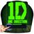 Luminária Led Abajur  3D  One Direction Verde