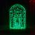 Luminária Religiosa Presépio de Natal Verde