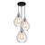 Luminária Teto Lustre pendente balcão cozinha sala trio Branco