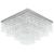 Lustre De Cristal Acrilico Dreamcrillic 40x40 Magnifico!! Escovado