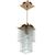 Lustre Pendente De Cristal Acrilico Spark Maravilhoso NEW COBRE