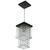 Lustre Pendente De Cristal Acrilico Spark Maravilhoso PRETO