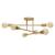 Lustre Sputnik Monaco Vicenzo Pendente Luminaria Industrial Dourado