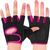 Luva Academia Esporte Treino Musculação Exercicios Neoprene Rosa