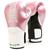 Luva de Boxe Everlast Pro Style Elite V2 Treino Rosa, Branco