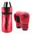 Luva de Boxe Infantil + Saco de Pancadas Pretorian Vermelho, Preto