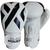 Luva De Boxe Kickboxing Profissional Olimpo Esportes Branco, Preto