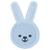 Luva de Cuidado Oral Infantil MAM - Oral Care Rabbit - 0+M Azul