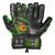 Luva De Goleiro Poker Futebol De Campo Profissional Hug Flex III Preto, Verde