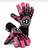 Luva de Goleiro Profissional N1 Scorpius + Chaveiro - N1 Goalkeeper Brasil Pink