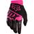 Luva Fox Dirtpaw Race 18 trilha motocross Preto, Rosa