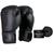 Luva Muay Thai Boxe Estampada com Bandagem Fheras All black preta