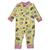 Macacão Infantil Soft 1 a 4 Estampado Inverno Proteção Lindo Menina Pijama Quentinho Confortável Premium Colorido Amarelo