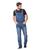 Macacão Jeans Masculino Bolso Frontal P ao GG - Razon - 0002 Jeans