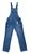 Macacão Jeans Masculino Jardineira Meninos de 10 Ao 16 (R1150C-1155E) Azul claro