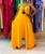 Macacão pantalona com bolso Amarelo