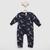 Macacão Pijama Bebê Candy Kids Soft Fleece Masculino Marinho