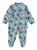 Macacão Pijama Soft Bebê Menino  Inverno Frio Tip Top Azul piguim