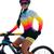 Macaquinho Ciclismo Feminino Mtb Bike Prot Raio UV Gel 3D Amarelo