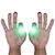 Mágica Dedos Mágicos Luminoso - D Lite - Dlight - LightUp - escolhe a sua cor Verde