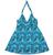 Maio De Vestido Com Saída Embutida Plus Size 2 Em 1 Moda Praia Azul turquesa