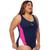 Maio PLUS Size Helanca para Nataçao Adulto Hammerhead Marinho, Pink, Branco