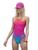 Maiô Speedo Adulto New Stripes Degradê Pink