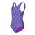 Maiô Speedo Body Conchas Infantil Azul, Roxo