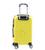 Mala de Bordo Viagem Pequena ABS - (55 x 35 x 22cm) C/ 4 Rodinhas 360º - (Regulamentação ANAC) Azul Amarelo