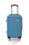 Mala de Bordo Viagem Pequena ABS - (55 x 35 x 22cm) C/ 4 Rodinhas 360º - (Regulamentação ANAC) Azul