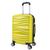 Mala de Bordo Viagem Pequena ABS - (55 x 35 x 22cm) C/ 4 Rodinhas 360º - (Regulamentação ANAC)  Amarelo