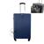 Mala de viagem 23kg ABS mala para despachar 23kilos ANAC com roda 360 cadeado  Azul 73x48x33cm  23, 25kg