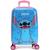 Mala De Viagem Bordo Infantil 360 Disney Stitch Luxcel Azul claro