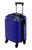 Mala De Viagem Bordo PP 8Kg com Rodinhas 360 e Cadeado Azul royal