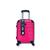 Mala de Viagem de Bordo compacta superleve capacidade 9kg expansiva avião padrão anac e europeu rígida adulto e infantil individual Pink