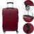 Mala Viagem Média Rodinhas Giro 360 Travel One To Fly Sestini Abs Design Premium Rígida Com Cadeado Vinho