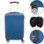 Mala Viagem Média Rodinhas Giro 360 Travel One To Fly Sestini Abs Design Premium Rígida Com Cadeado Azul