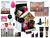 Maleta De Maquiagem Completa Com 32 Sombras Ruby Rose BASE MEDIA