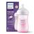 Mamadeira Pétala 3.0 260ml Avent Philips Rosa