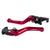 Manete Esportivo Curto Off Racer Cb 300r Cbx 250 Twister Vermelho